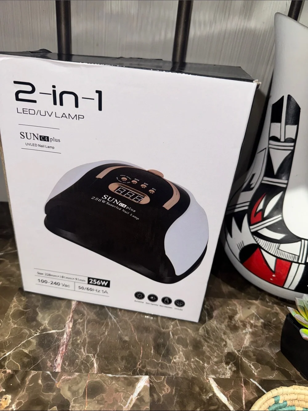 SUN 2-in-1 LED/UV Nail Lamp